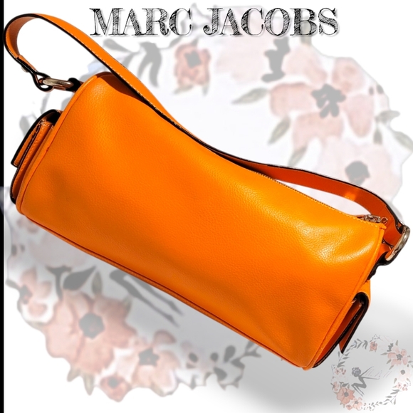 🤩Marc Jacobs Vibrant Orange Leather Shoulder Bag - Picture 4 of 9